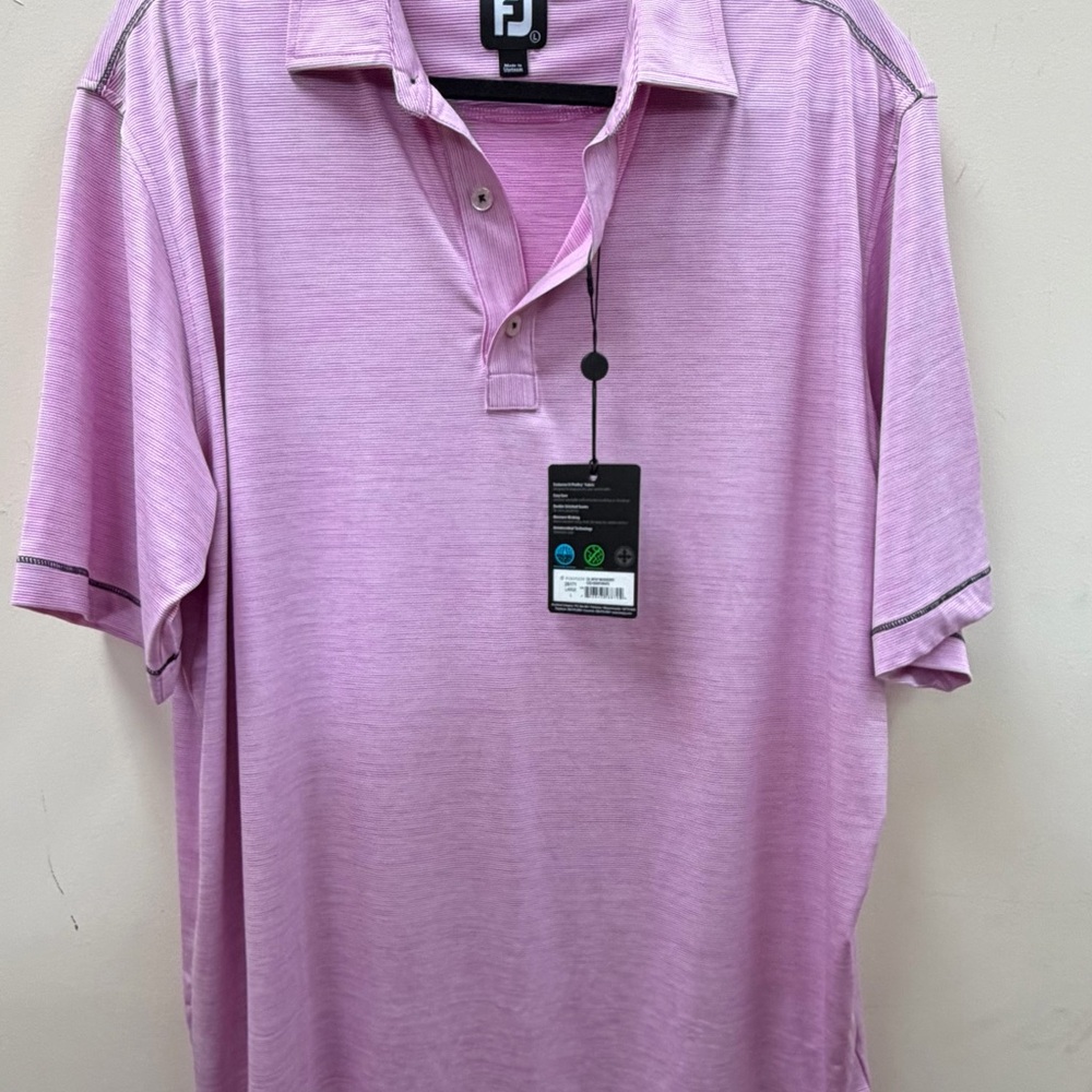 FootJoy Light Pink Polo Shirt